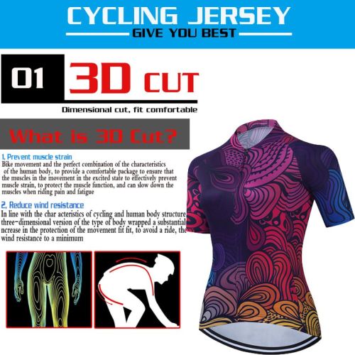 Women's Road Race Pro Team Cycling Short-sleeved Suit