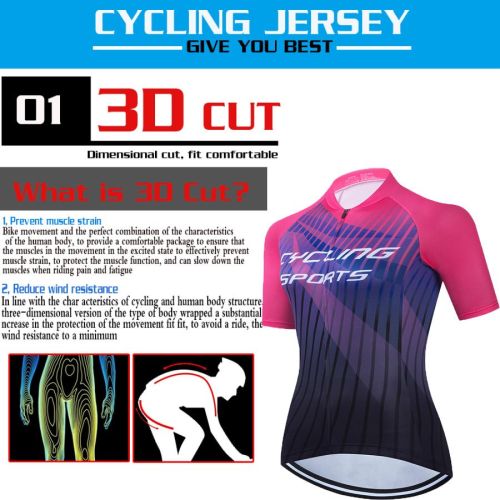 Women's Road Race Pro Team Cycling Short-sleeved Suit Cycling