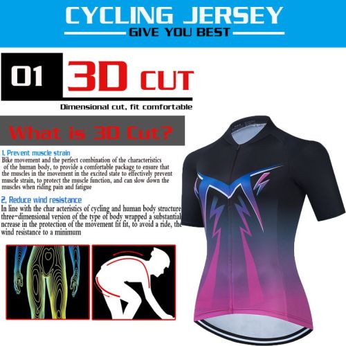 Women's Road Race Pro Team Cycling Short-sleeved Suit