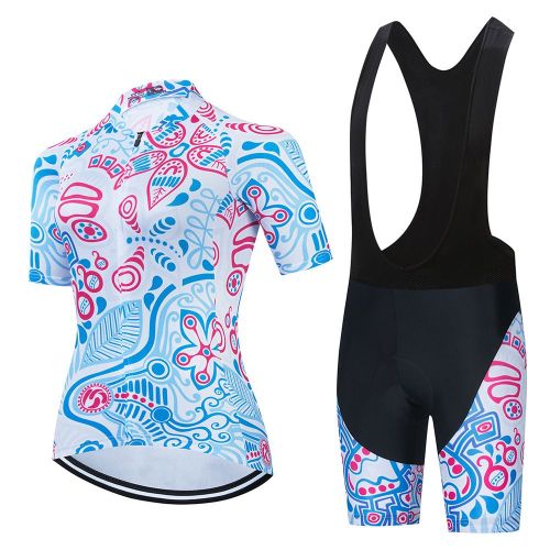 Women's Road Race Pro Team Cycling Short-sleeved Suit