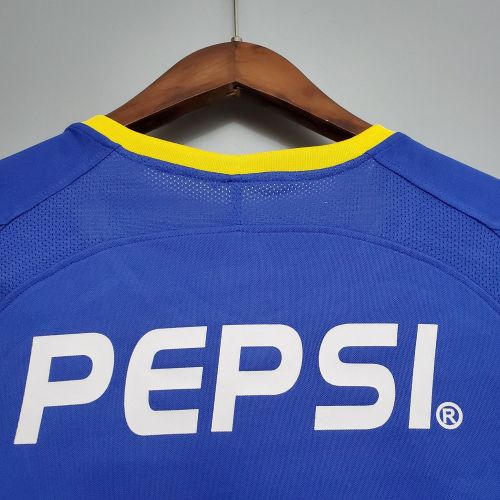 Boca Juniors 2003/2004 Home Retro Long Sleeve Jersey