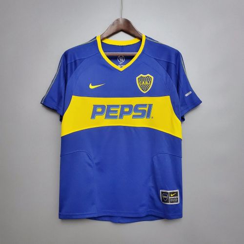 Boca Juniors 2003/2004 Home Retro Jersey