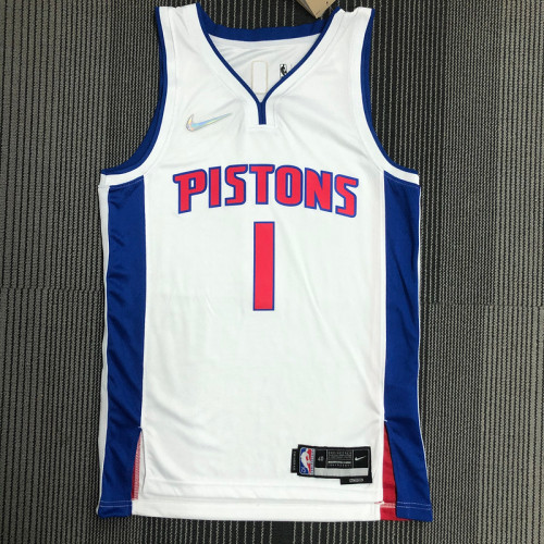 Men's Allen Iverson White Team Jersey - 75th Anniversary Edition