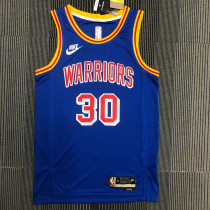 Men's Stephen Curry Blue Team Jersey - 75th Anniversary Classics Edition