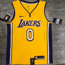 Kyle Kuzma Men's Yellow Player Jersey - Retro Classic Edition