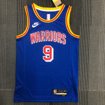 Men's Andre Iguodala Blue Team Jersey - 75th Anniversary Classics Edition