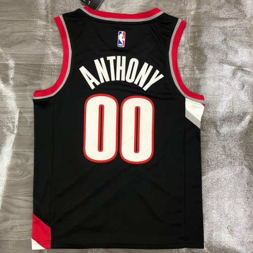 Men's Carmelo Anthony Black 2020-21 Swingman Player Jersey – Icon Edition