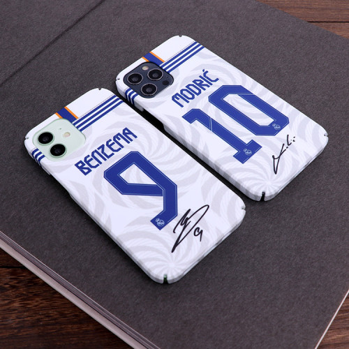 Karim Benzema / Luka Modrić 21/22 Home Jersey Phone Case