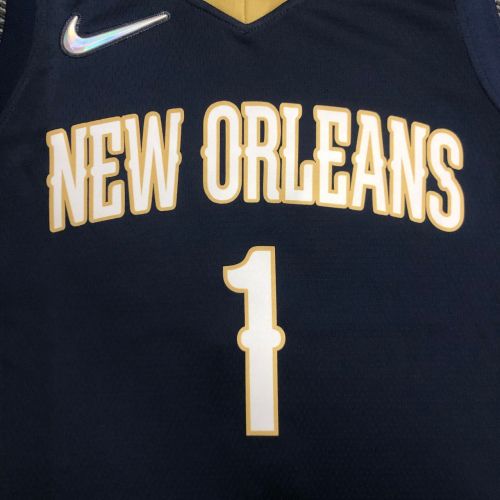 Men's Zion Lateef Williamson Blue Team Jersey - 75th Anniversary Edition