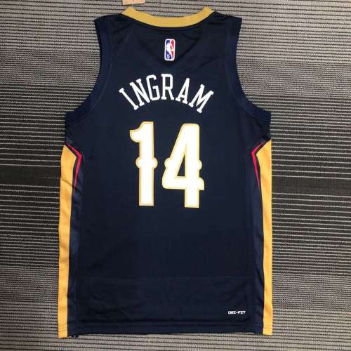 Men's Brandon Ingram Blue Team Jersey - 75th Anniversary Edition