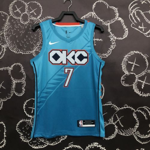 Men's Carmelo Anthony Blue Team Jersey - City Edition