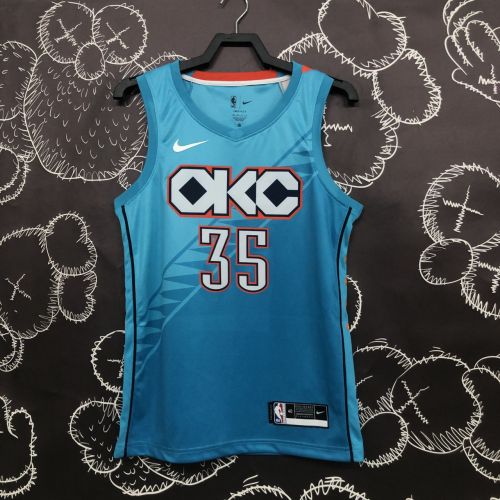 Men's Kevin Durant Blue Team Jersey - City Edition