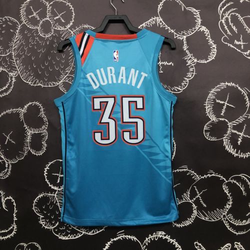 Men's Kevin Durant Blue Team Jersey - City Edition