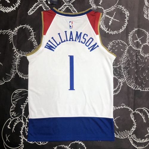 Men's Zion Williamson White Team Jersey - City Edition
