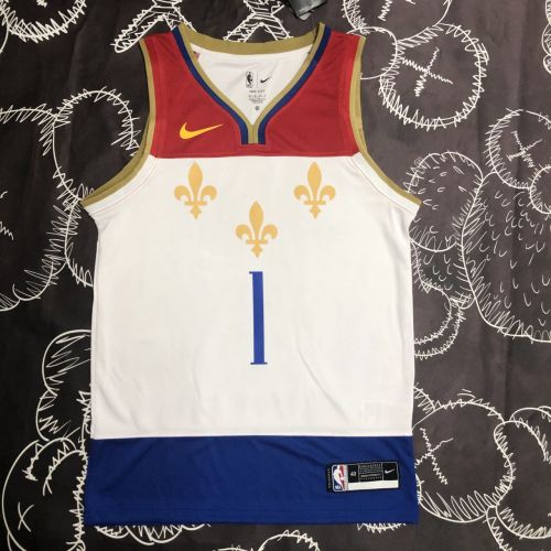 Men's Zion Williamson White Team Jersey - City Edition