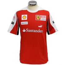 Scuderia Ferrari F1 2010 Retro Team T-Shirt