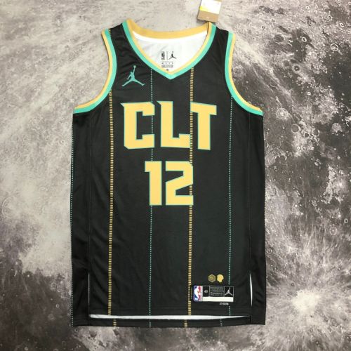 Men's Kelly Oubre Jr. Black Team Jersey - City Edition