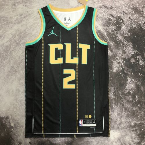 Men's LaMelo Ball Black Team Jersey - City Edition