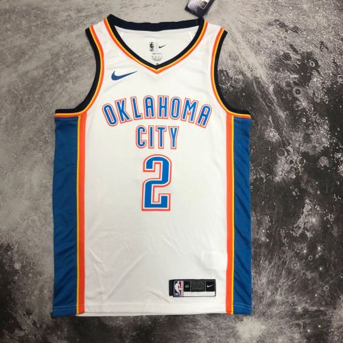 Men's Shai Gilgeous-Alexander White Team Jersey