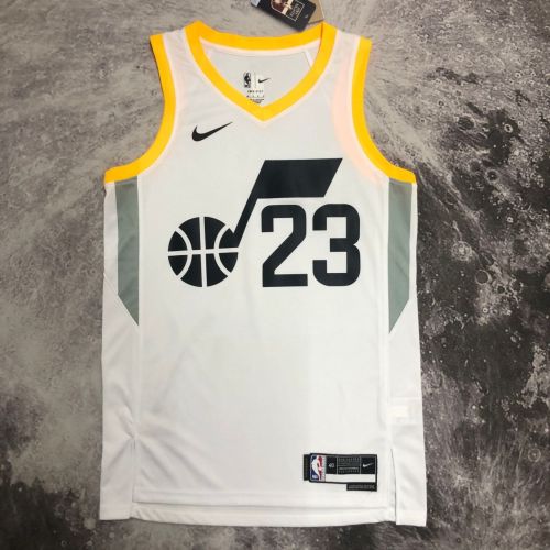 Men's Lauri Markkanen White Home Team Jersey