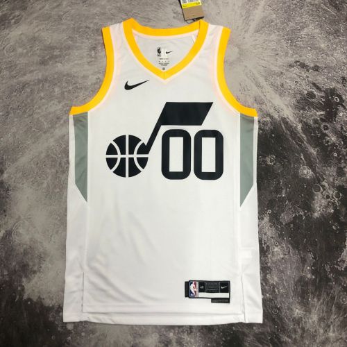 Men's Jordan Clarkson White Home Team Jersey