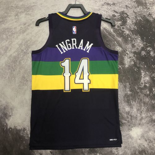 Men's Brandon Ingram Black Team Jersey - City Edition