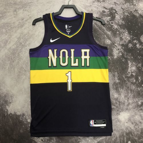 Men's Zion Williamson Black Team Jersey - City Edition