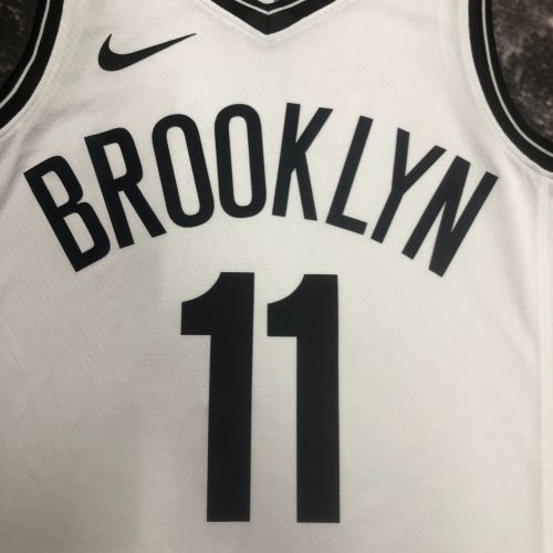 Men's Kyrie Irving White Team Jersey