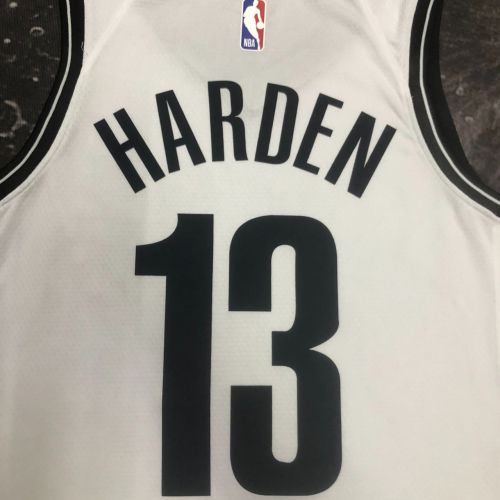 Men's James Harden White Team Jersey