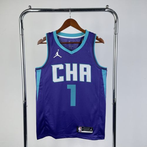Men's LaMelo Ball Blue Team Jersey - Statement Edition