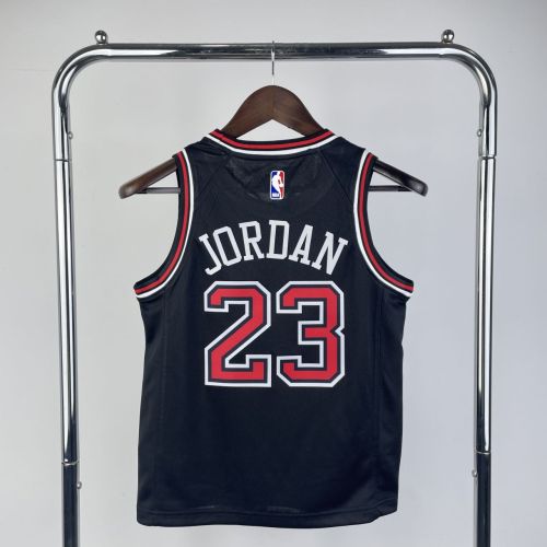 Youth Michael Jordan Black Team Jersey