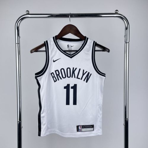 Youth Kyrie Irving White Team Jersey