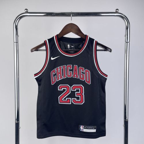 Youth Michael Jordan Black Team Jersey