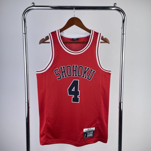 Men's Slam Dunk Takenori Akagi Red Team Jersey