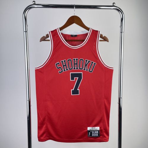 Men's Slam Dunk Ryouta Miyagi Red Team Jersey
