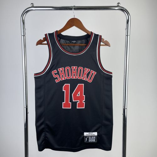 Men's Slam Dunk Hisashi Mitsui Black Team Jersey