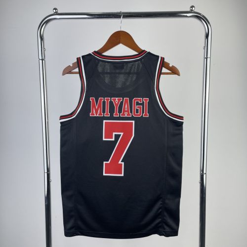 Men's Slam Dunk Ryouta Miyagi Black Team Jersey