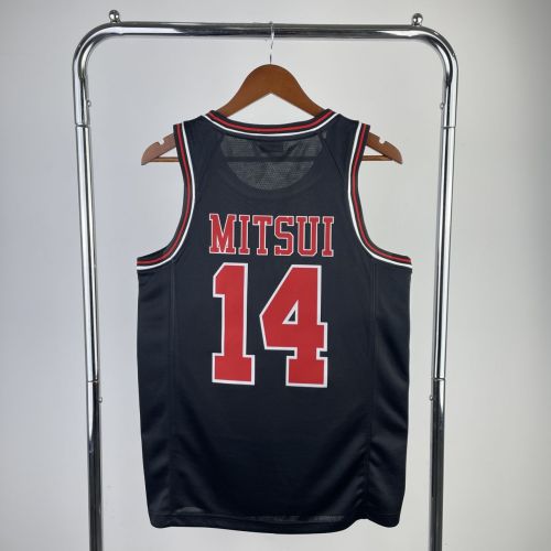 Men's Slam Dunk Hisashi Mitsui Black Team Jersey