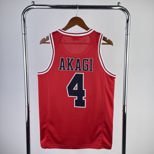 Men's Slam Dunk Takenori Akagi Red Team Jersey