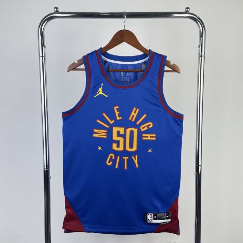 Men's Aaron-Gordon Blue Team Jersey - Statement Edition