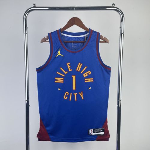 Men's Michael Porter Jr. Blue Team Jersey - Statement Edition