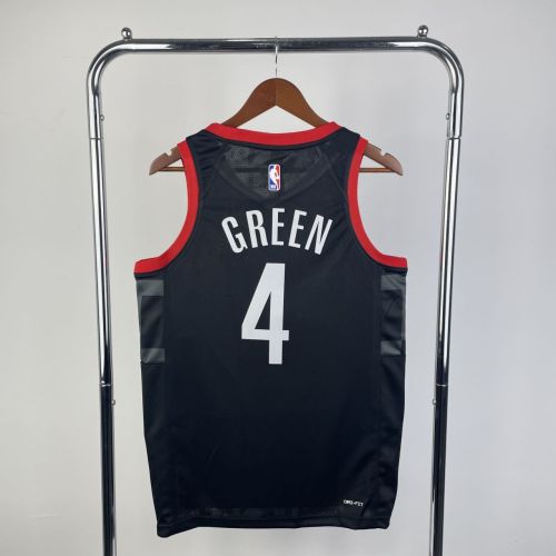 Men's Jalen Green Black Team Jersey - Statement Edition