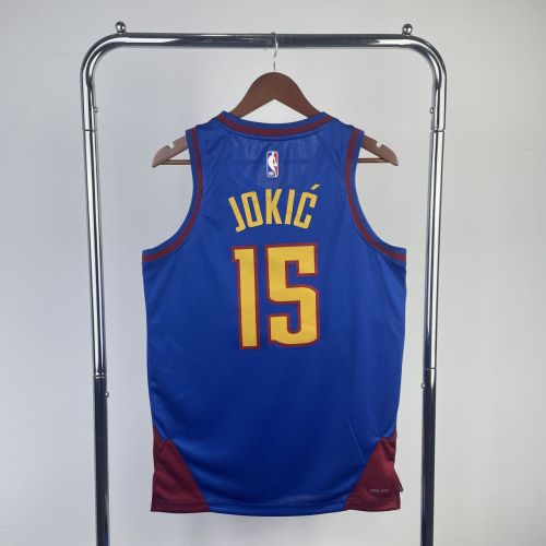 Men's Nikola Jokic Blue Team Jersey - Statement Edition