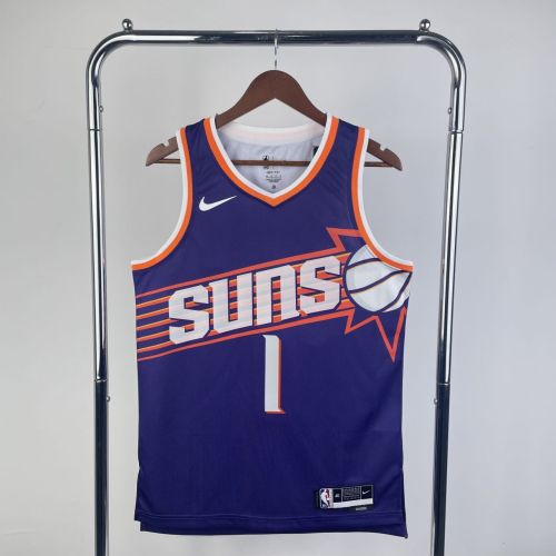 Men's Devin Booker Purple Away Team Jersey