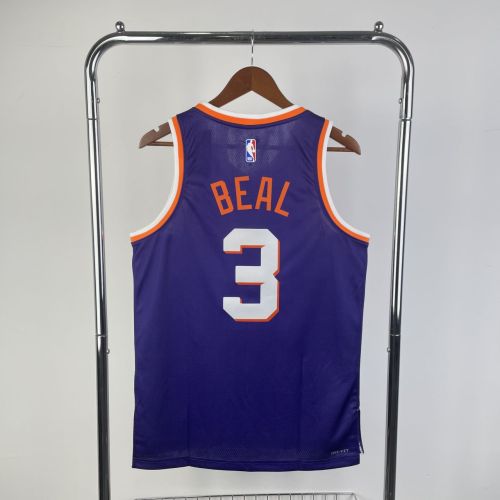 Men's Bradley Beal Purple Away Team Jersey