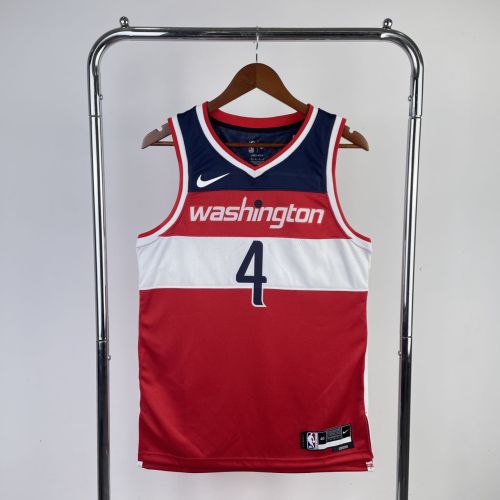 Men's Russell Westbrook Red Away Team Jersey