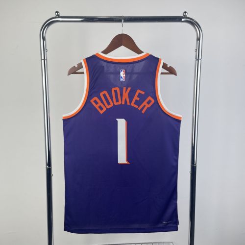 Men's Devin Booker Purple Away Team Jersey