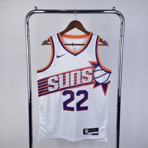 Men's DeAndre Ayton White Home Team Jersey