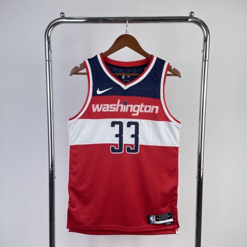 Men's Kyle Kuzma Red Away Team Jersey