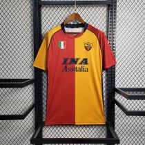 AS Roma 2001/2002 European Retro Jersey